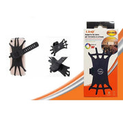 Trade Shop - Supporto Staffa Per Bici Smartphone Cellulare Bicicletta In Silicone 360° Hd-0855 -