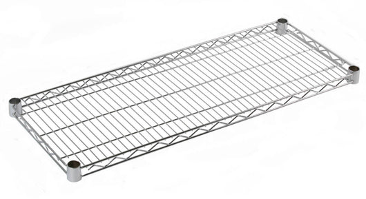 Ripiani Cromati aggiuntivi Scaffalatura Archimede System Scaffali Compatibili Misure: 35 x 91 cm