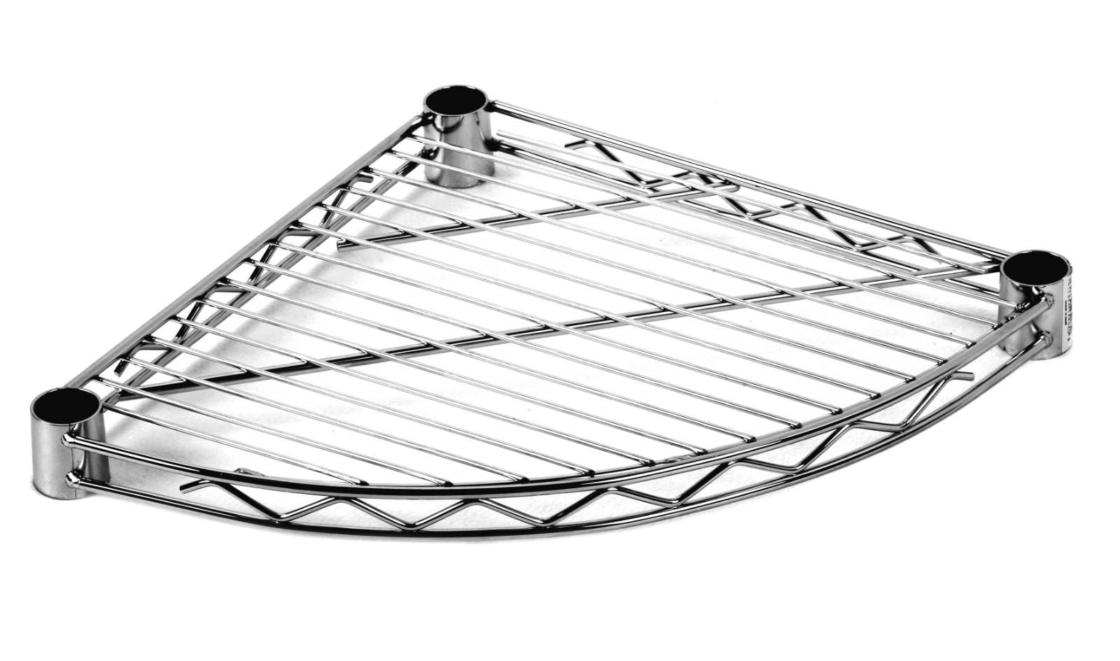 Ripiano Triangolare Stondato per Scaffali Archimede System Ricambi Scaffalature