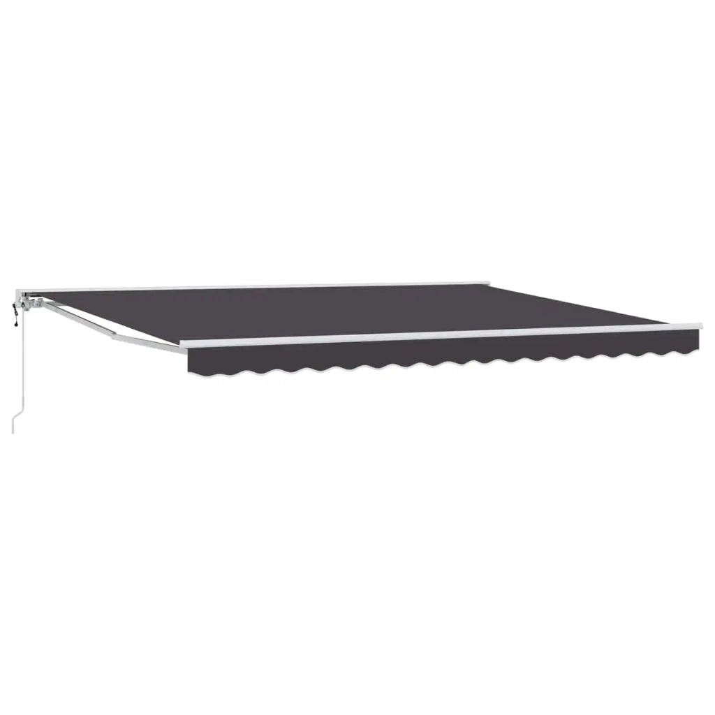 Tettuccio Elettrico Retrattile Antracite 4 × 3,5 m