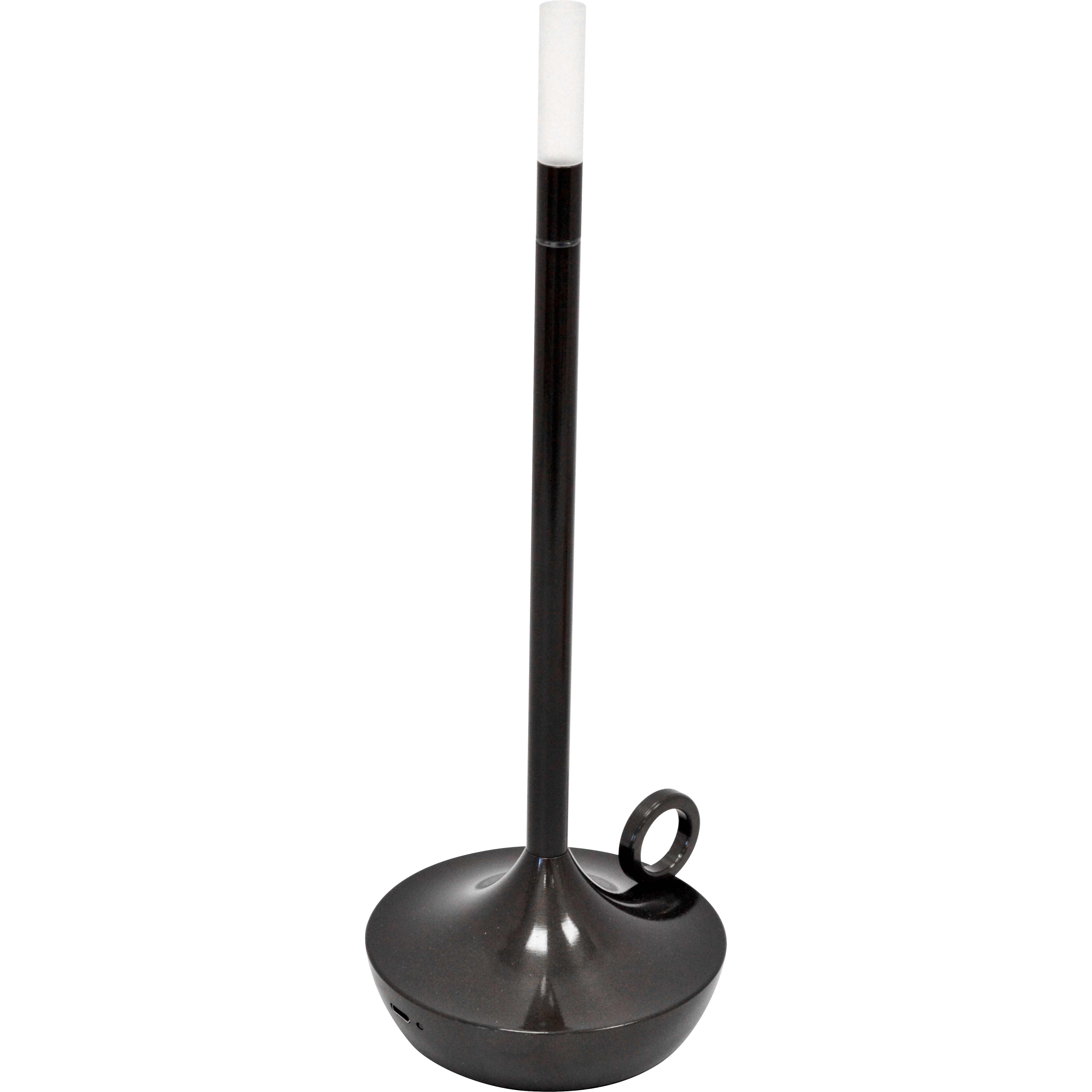 LAMPADA DA TAVOLO LUMIÈRE RICARICABILE USB NERA ANTRACITE