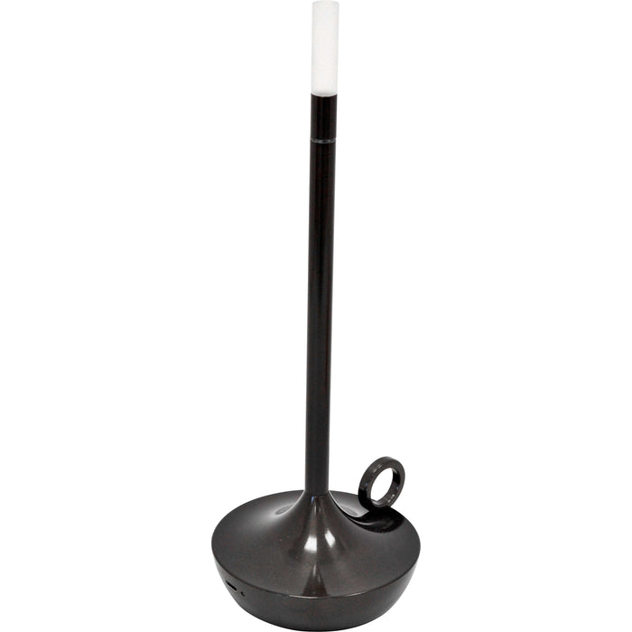 LAMPADA DA TAVOLO LUMIÈRE RICARICABILE USB NERA ANTRACITE