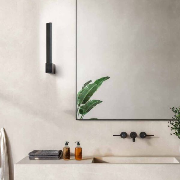 APPLIQUE DA PARETE ORIENTABILE NERA A LED 14W CCT 3000/4000/6000K ELLE PERENZ