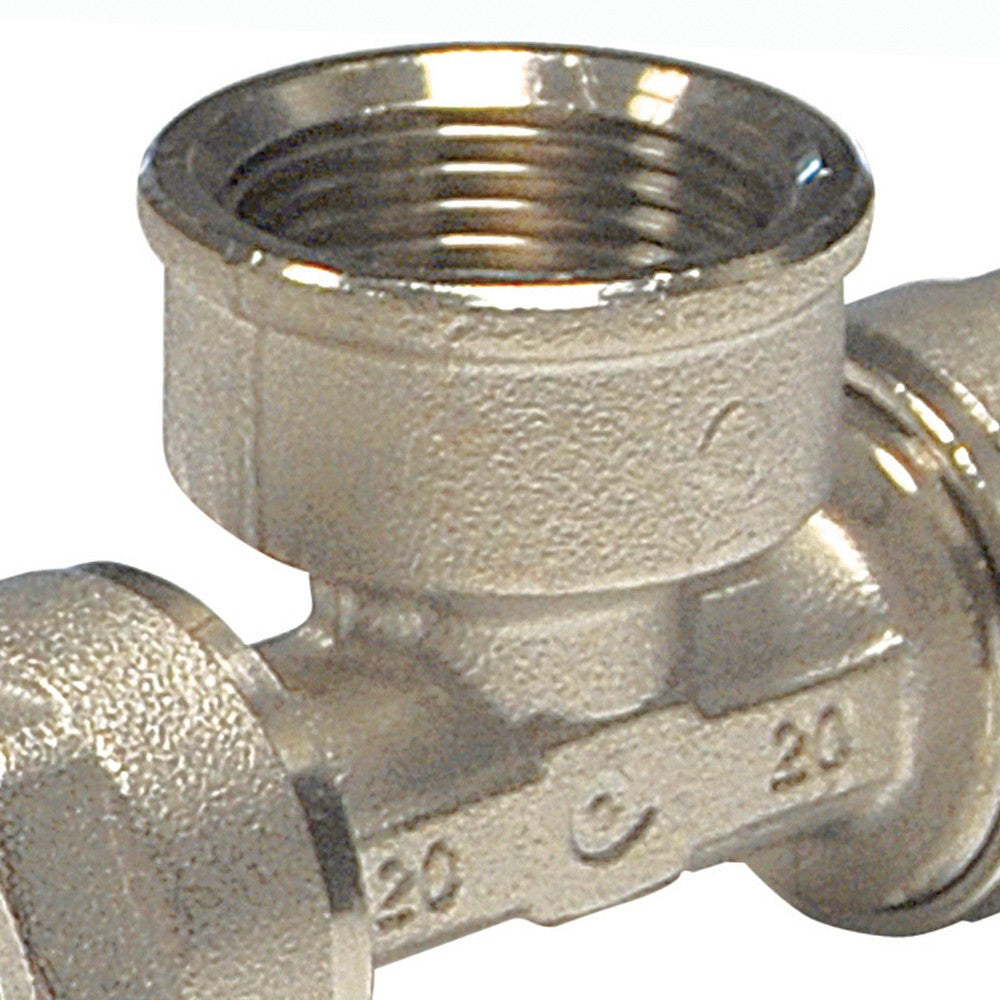 Raccordo a tee maschio diam.1/2x16 per multistrato