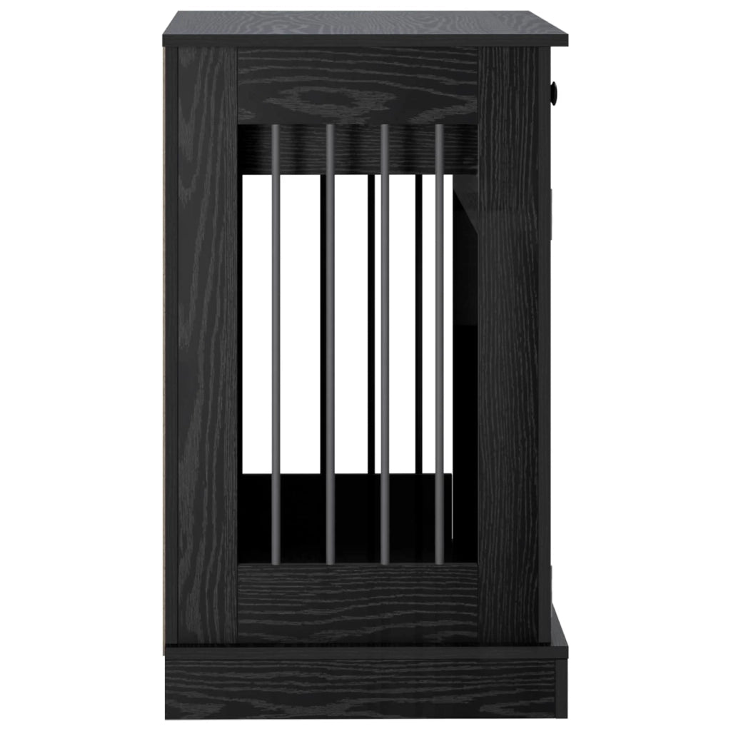 Mobile da cassa per cani Rovere Nero 90 x 47,5 x 80 cm 8014773