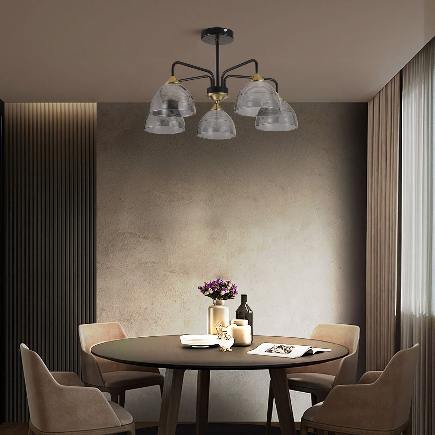 Lampada G085-5c Black Grey