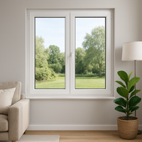 Finestra alluminio taglio termico H120xL130 isolamento energetico - Lemag srl