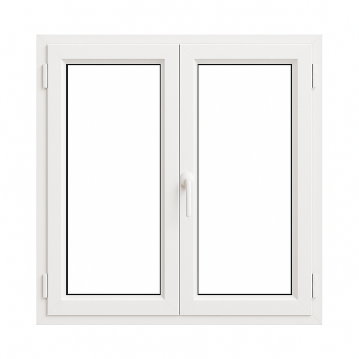 Finestra alluminio taglio termico H120xL130 isolamento energetico - Lemag srl