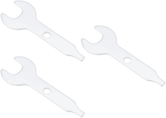 Set di chiavi per spanne in acciaio inossidabile - 3 pezzi - Apertura 9,5 mm - Compatibile con D-remel/Craftsman/Decker - Duraturo - Ideale per manutenzione degli strumenti - Chiave multifunzione
