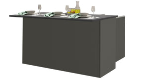 Isola Cucina SOLE 3 Ante – Antracite/Report, 155x90x90 cm, Made in Italy