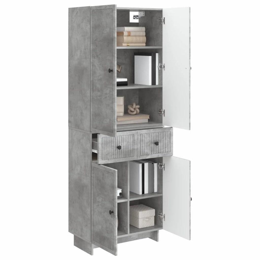 Set di armadi 2 pcs 66 x 34,5 x 90 cm Legno ingegnerizzato