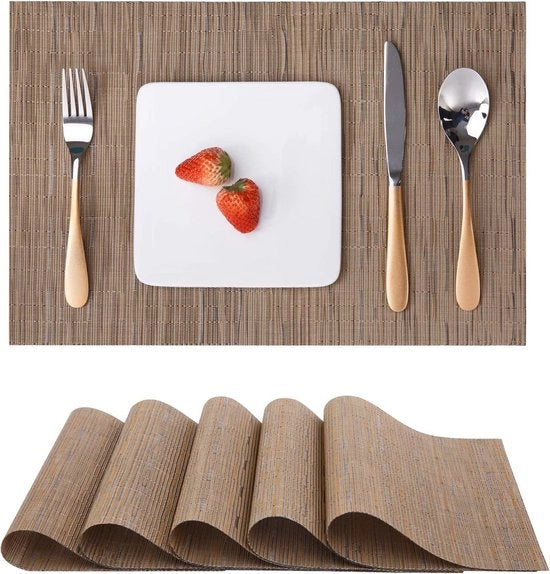Set di piatti da tavola - Accessori da cucina - Piatti da tavola lussuosi - Tavolo - Resistente al calore - Antiscivolo - Sostegno - Rimovibile