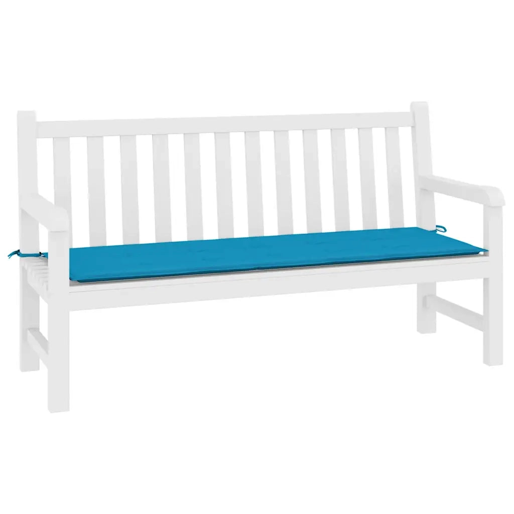 Cuscino per Panca | Cuscini per sedie Blu 200x50x3 cm in Tessuto Oxford