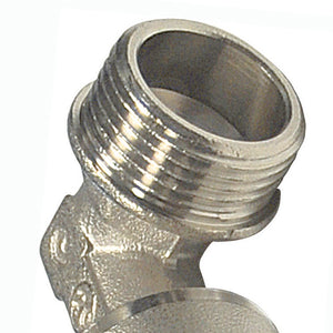 Raccordo a gomito maschio diam.3/4x26 per multistrato