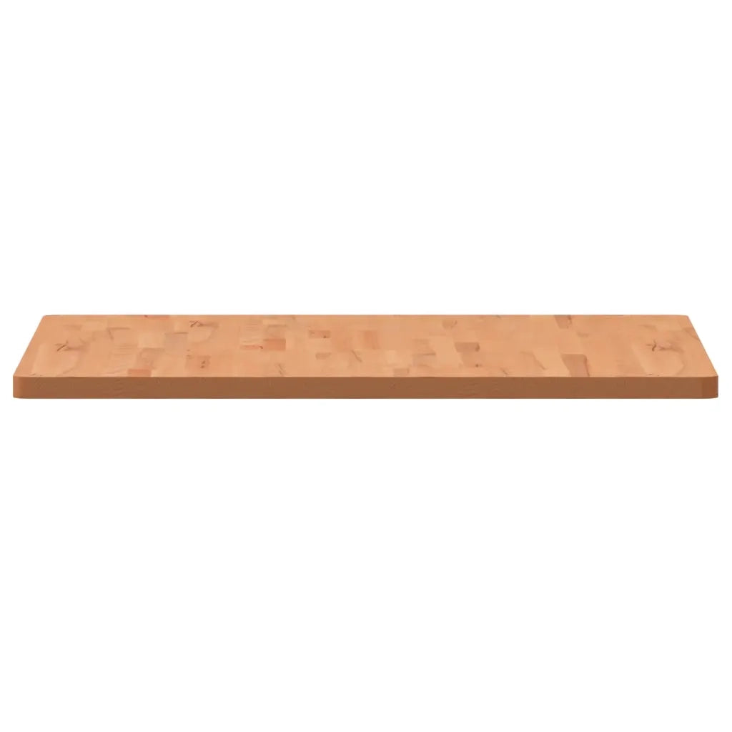 Piano per Tavolo 80x80x2,5 cm Quadrato Legno Massello di Faggio 355976