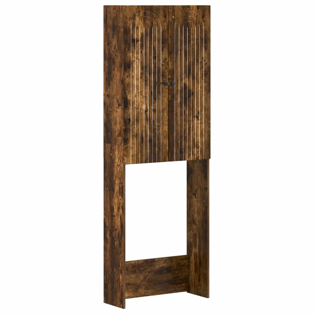 Mobile Bagno ALKMAAR Rovere Fumo 66 x 25,5 x 190 cm 896260
