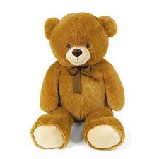 ORSO MARRONE L100CM C/FIOCCO