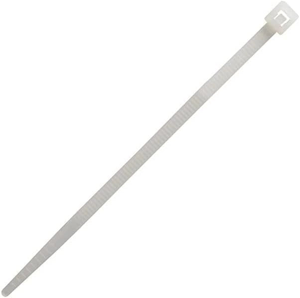 Confezione da 100 fascette per cablaggio in nylon, nero, 9 x 360 mm, fascetta per cablaggio in poliammide, attacco e organizza cavi elettrici o fili insieme