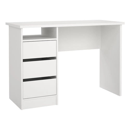 Scrivania tvilum 704924949 function plus bianco