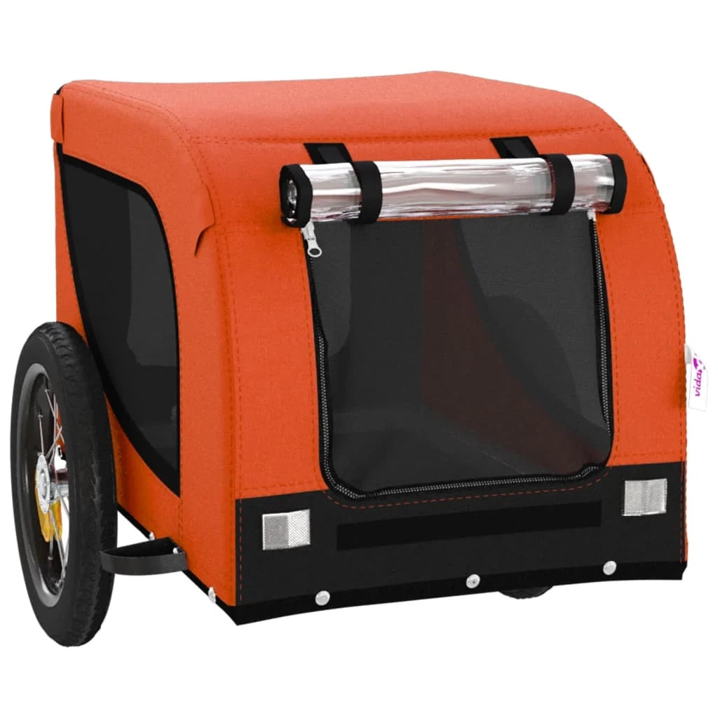 Rimorchio/carrello per animali domestici arancione 02_0044344