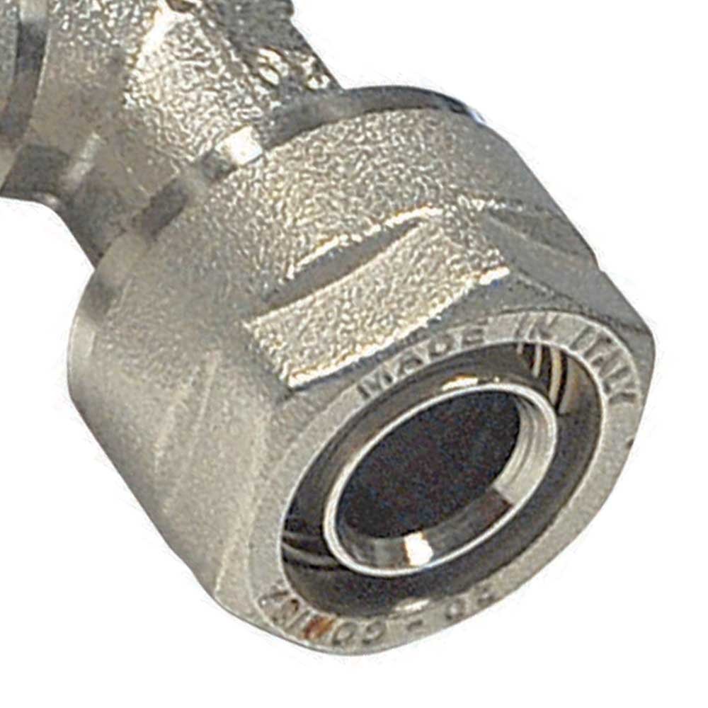 Raccordo a gomito diam.26x26 per multistrato