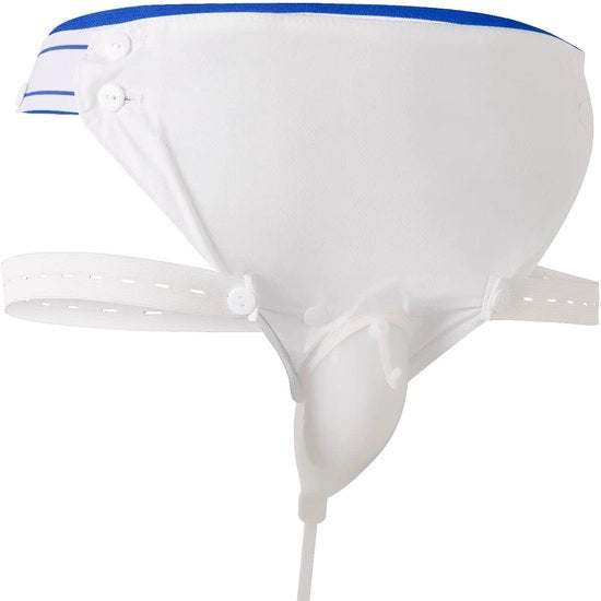 Contenitore urinario portatile 1000/2000 ml - Urine raccoglitore - Contenitore urinario per anziani - Fatto di silicone/cotone
