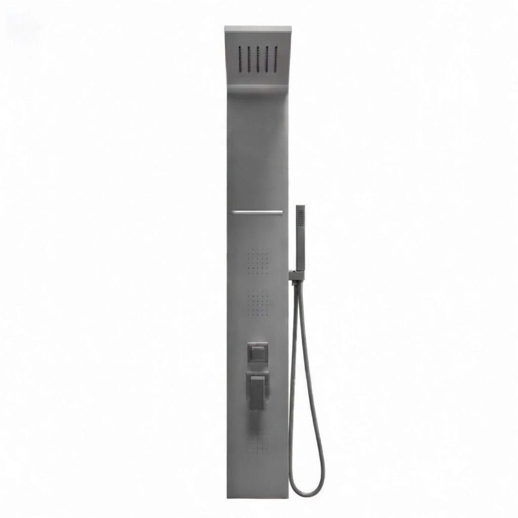 Colonna doccia pannello idromassaggio effetto cascata YH8122 MADRID - Satinato