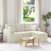 Divano Crema 178 x 134 x 80 cm Velluto 42024456