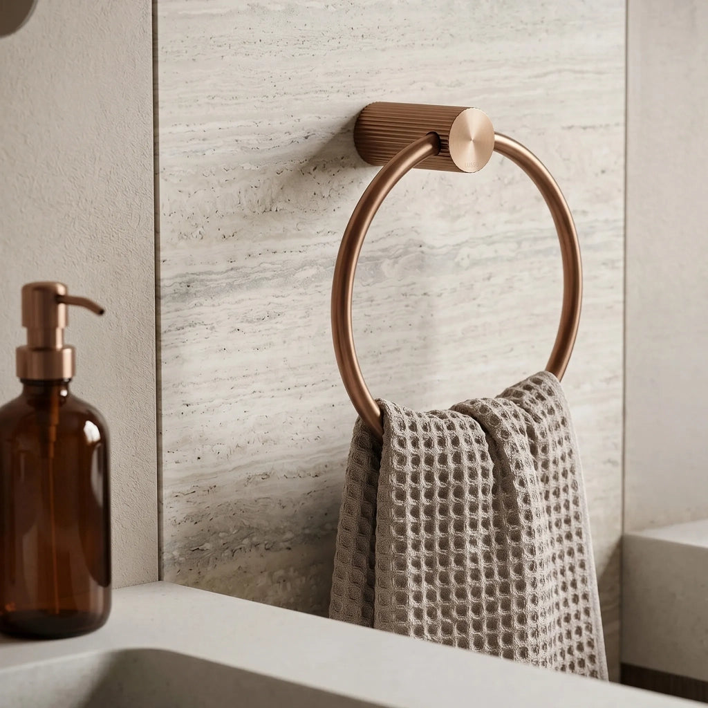 Appendino Da Bagno Ring 64106 Solo Brush Copper