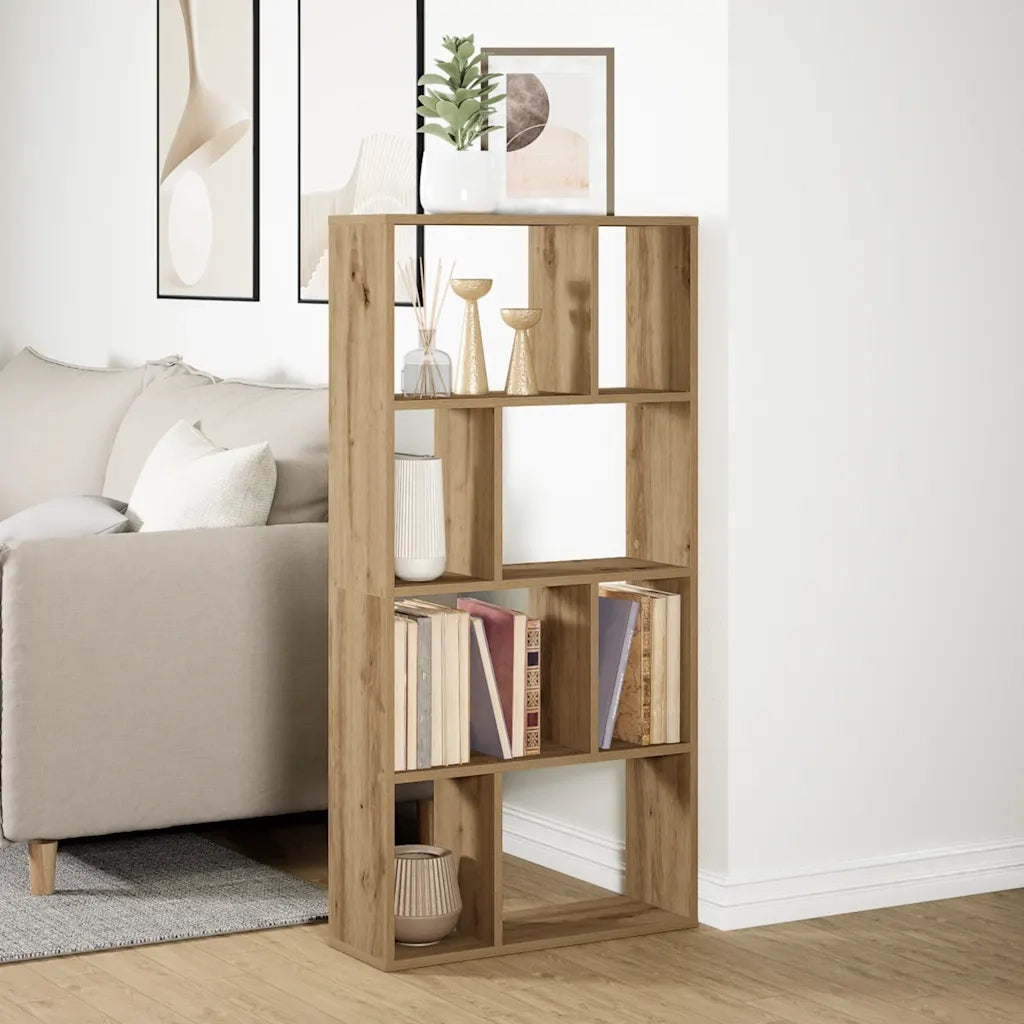 Libreria Rovere Artigianale 60x20x120,5 cm in Truciolato 858155