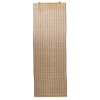 Tenda tapparella a rullo in legno di bamboo bordeaux bordata 120 cm x 300 cm lux