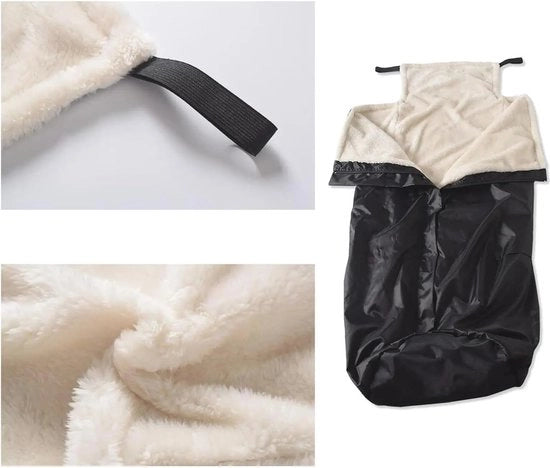 Coperta per Sedia a Rotelle con Cerniera - Piumino Spesso e Caldo per Inverno