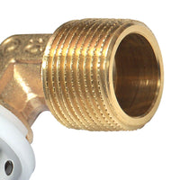 Gomito maschio diam.3/4x26 a pressare per multistrato