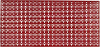 Pannello forato mm.1000x500 rosso
