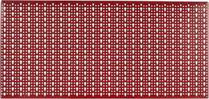 Pannello forato mm.1000x500 rosso