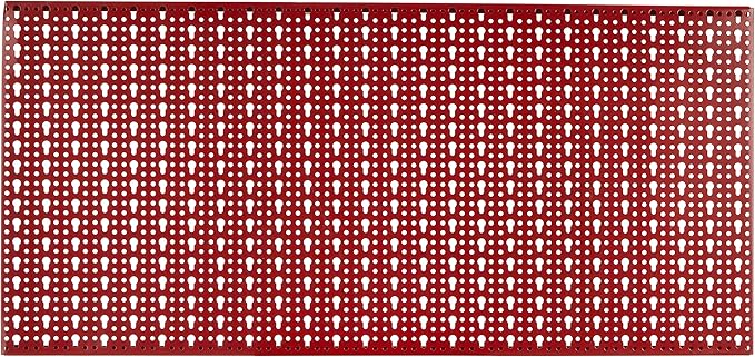 Pannello forato mm.1000x500 rosso