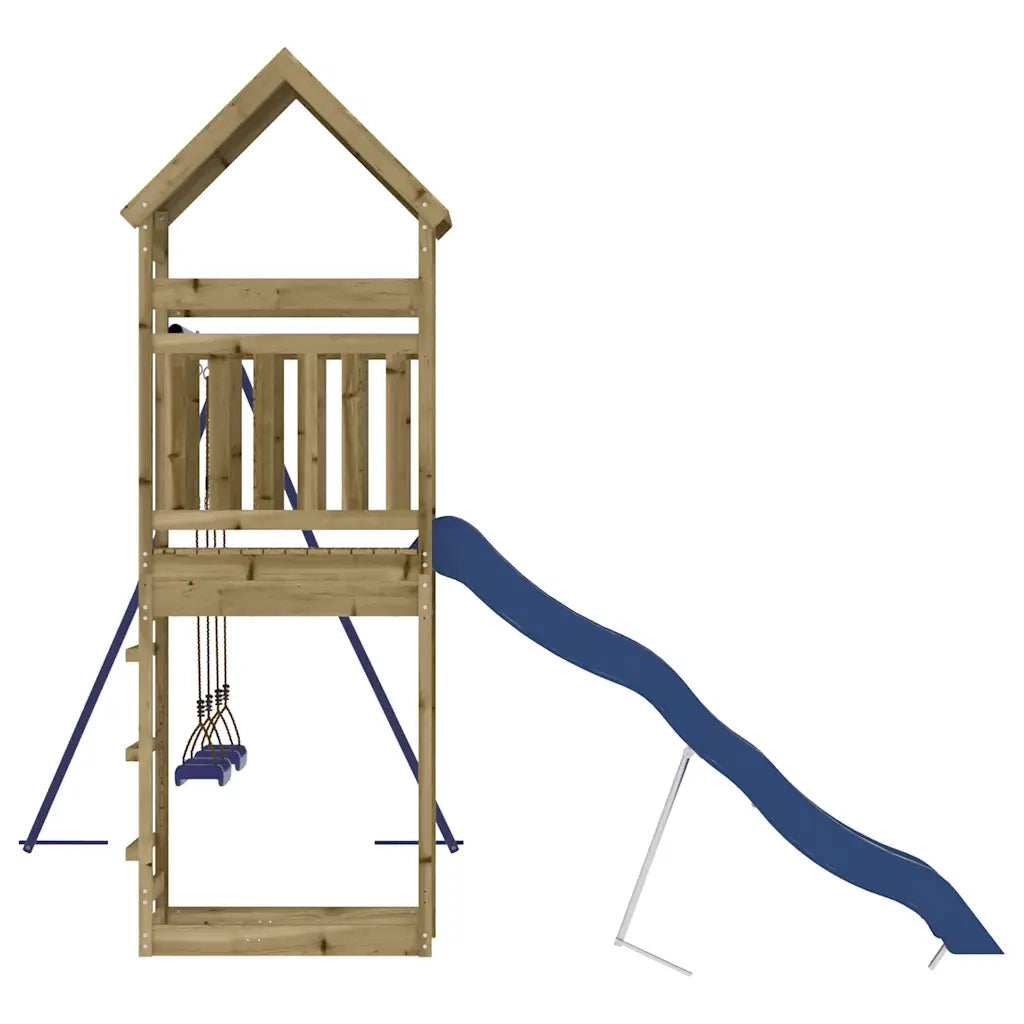 Set da Gioco da Esterno in Legno di Pino Impregnato 3156912