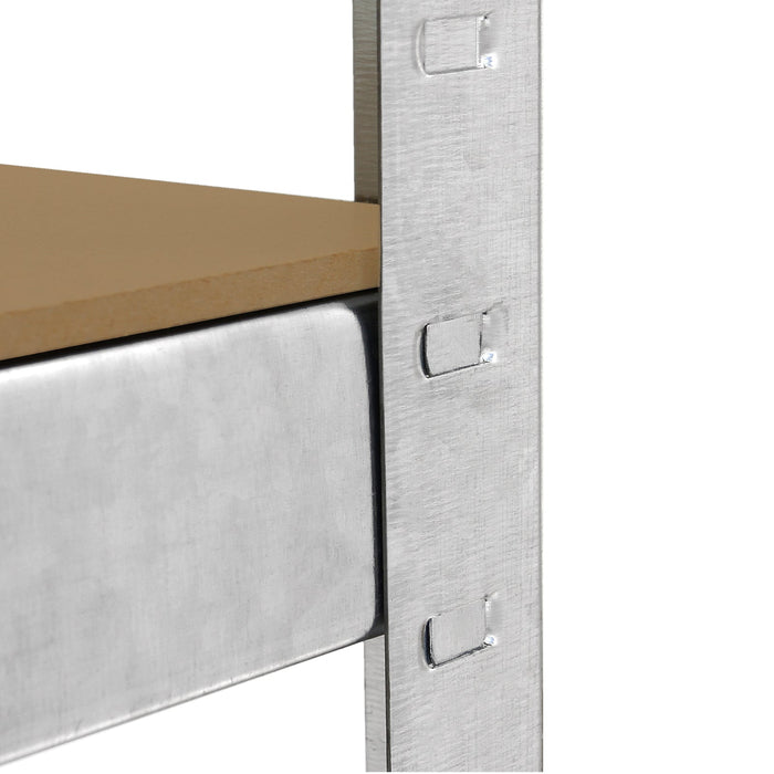 3 Scaffali E-Rax in Acciaio Galvanizzato Senza Bulloni per Magazzino e Garage