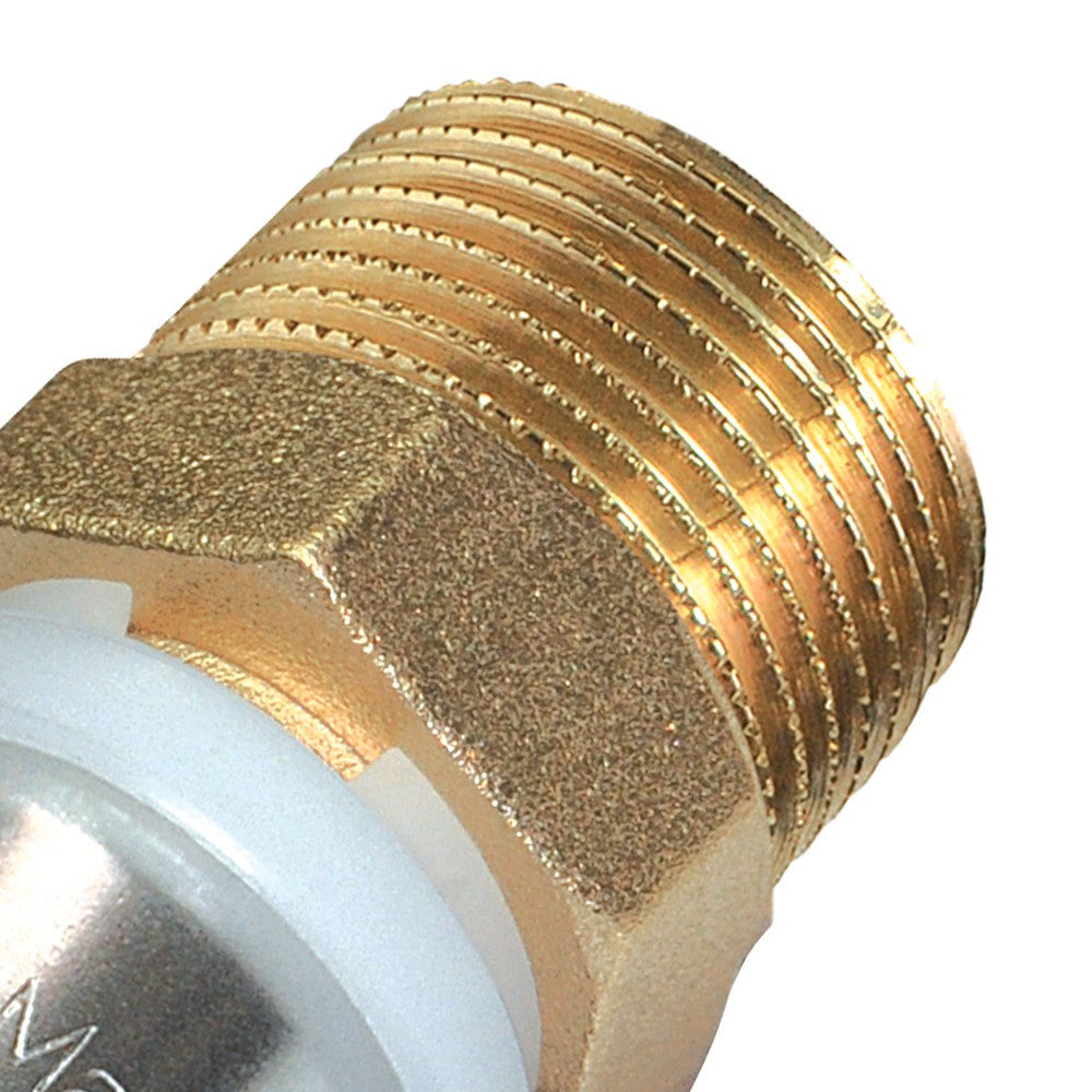 Raccordo diritto maschio diam.3/4x26 a pressare per multistrato