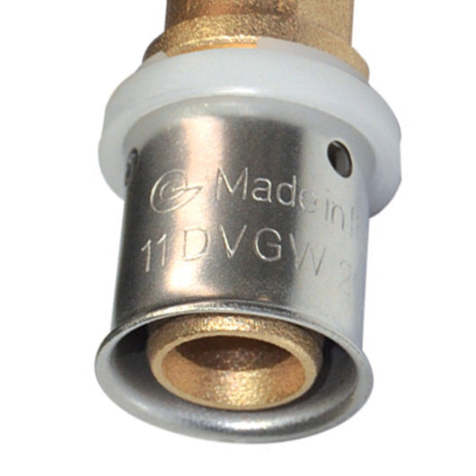 Raccordo tee femmina diam.3/4x26 a pressare per multistrato