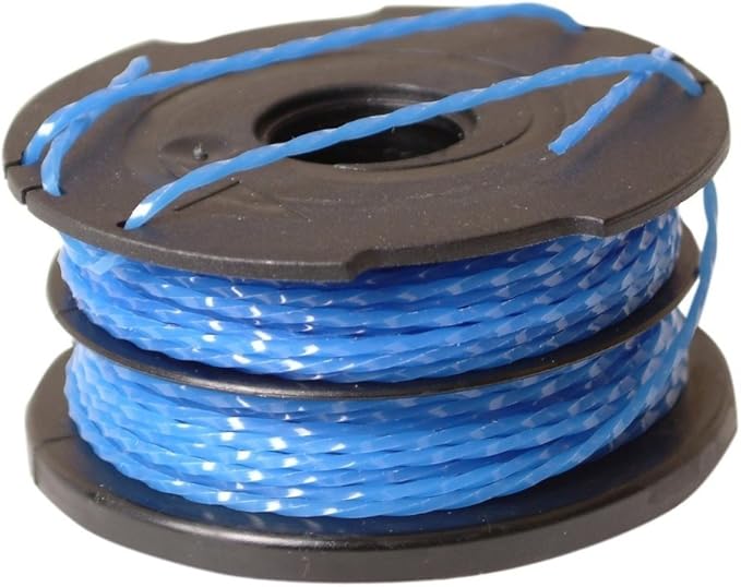 Bobina tagliabordi filo blu Nylon Black & Decker 6 mt x 2 x 1,6 mm A6441-XJ