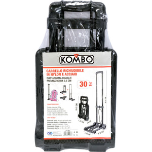 CARRELLO IN NYLON E ACCIAIO RICHIUDIBILE 30KG