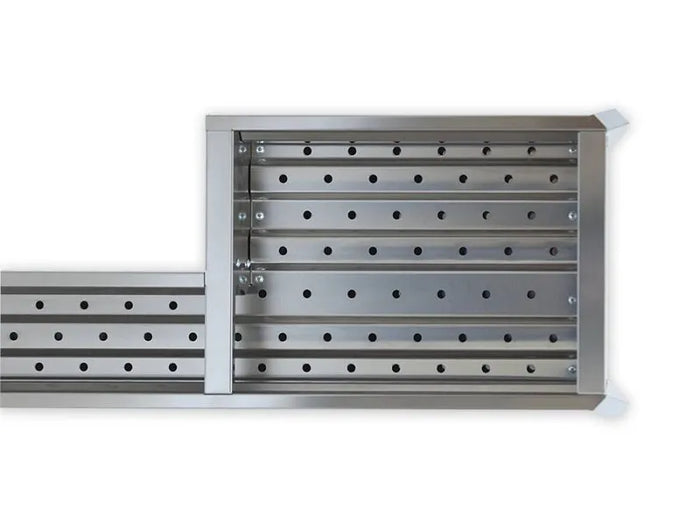 Barbecue carbone inox Lisa Miami Grill 800+400 cm120x30x83 doppia parete