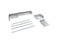 Barbecue carbone inox Lisa Miami Grill 800+400 cm120x30x83 doppia parete