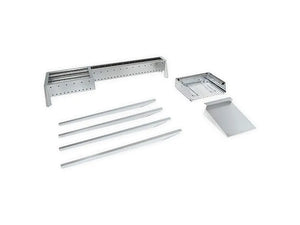 Barbecue carbone inox Lisa Miami Grill 800+400 cm120x30x83 doppia parete