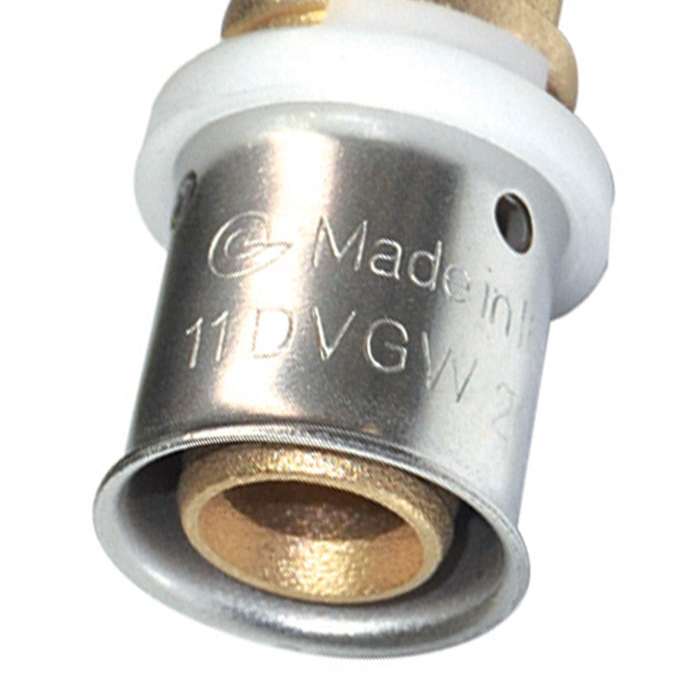 Raccordo tee maschio diam.3/4x26 a pressare per multistrato