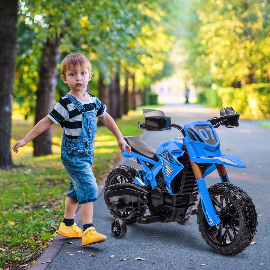 Moto Elettrica Bambini ¨C zephmum ¨C 12V Blu