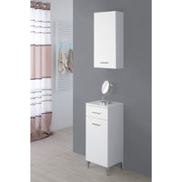 BASE COLONNA 1 ANTA 35X34XH83CM BIANCO LUCIDO.