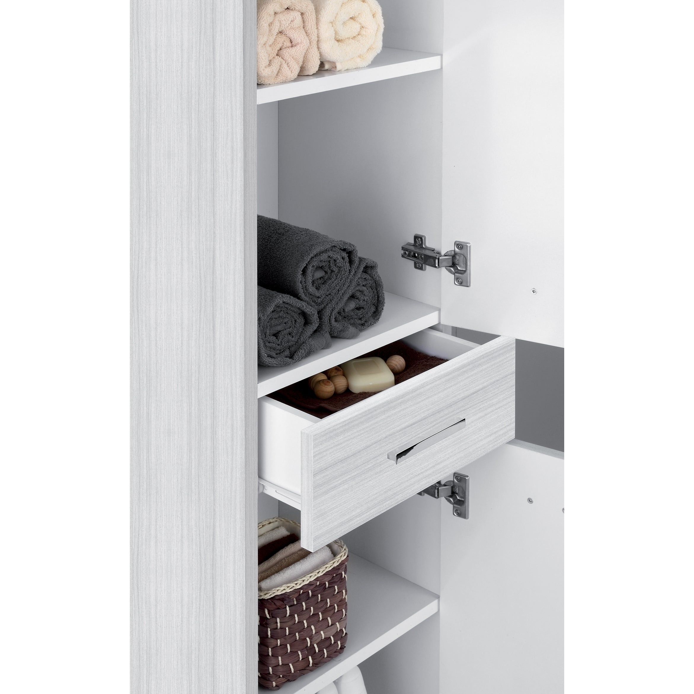 COLONNA 2 ANTE 35X34XH154CM GRIGIO.