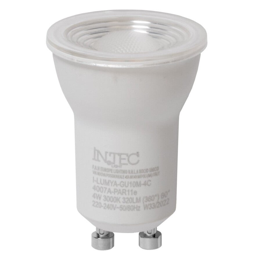 LAMPADA LED GU10 MINI 4W 3000K 320LM D.34MM